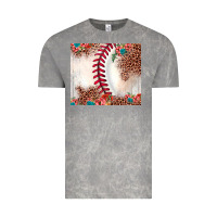 Cloud Rock baseball leopard Vintage Tee - JahusDesignShop