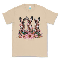 Mushroom rabbits with blossom flower Classic Tee - Artiststas