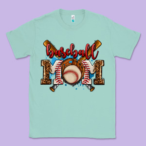 Baseball Mom Classic Tee Designed By Adodesignshop