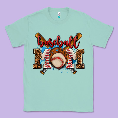 Baseball Mom Classic Tee Designed By Adodesignshop