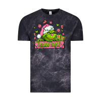 Cloud Black christmas characters  i+saw+that+ Vintage Tee - AdoDesignShop