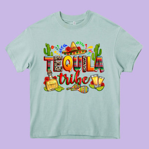 Tequila Tribe Heavy Core Tee Designed By Ranaportraitstore
