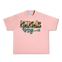 Salmon mama's boy Urban Heavy Tee - AdoDesignShop