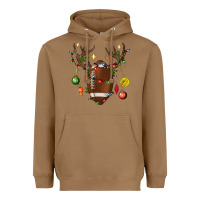 Toasted Coconut American Football Horn Christmas Heavyweight Hoodie - BundleAndBundleShop