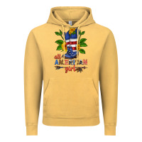 All American Girl Cowboy Boot With Sunflower Vintage Hoodie | Teevron