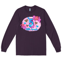 Plum back to school flowers fifth grade 3200x2400 Long Sleeve Tee - AdoDesignShop