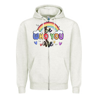 Be Who You Are Zipper Hoodie | Teevron