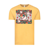 Vintage Mustard baseball leopard Vintage Tee - JahusDesignShop