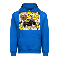 Cobalt softball crusher Urban Hoodie - TumblerDesignByShophia