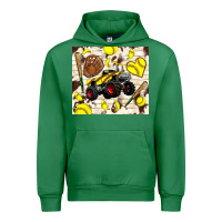Emerald softball crusher Urban Hoodie - TumblerDesignByShophia
