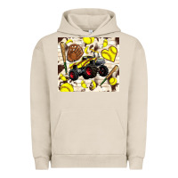 Pigment French Oak softball crusher Urban Hoodie - TumblerDesignByShophia