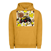 Pigment Peanut Butter softball crusher Urban Hoodie - TumblerDesignByShophia
