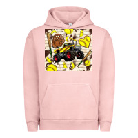 Pigment Salmon softball crusher Urban Hoodie - TumblerDesignByShophia