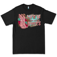 Black life is better in the boots Premium Tee - texasbilliewilder