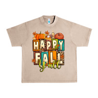 French Oak happy fall y'all Urban Heavy Tee - Artiststas