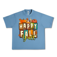 Pebble Blue happy fall y'all Urban Heavy Tee - Artiststas