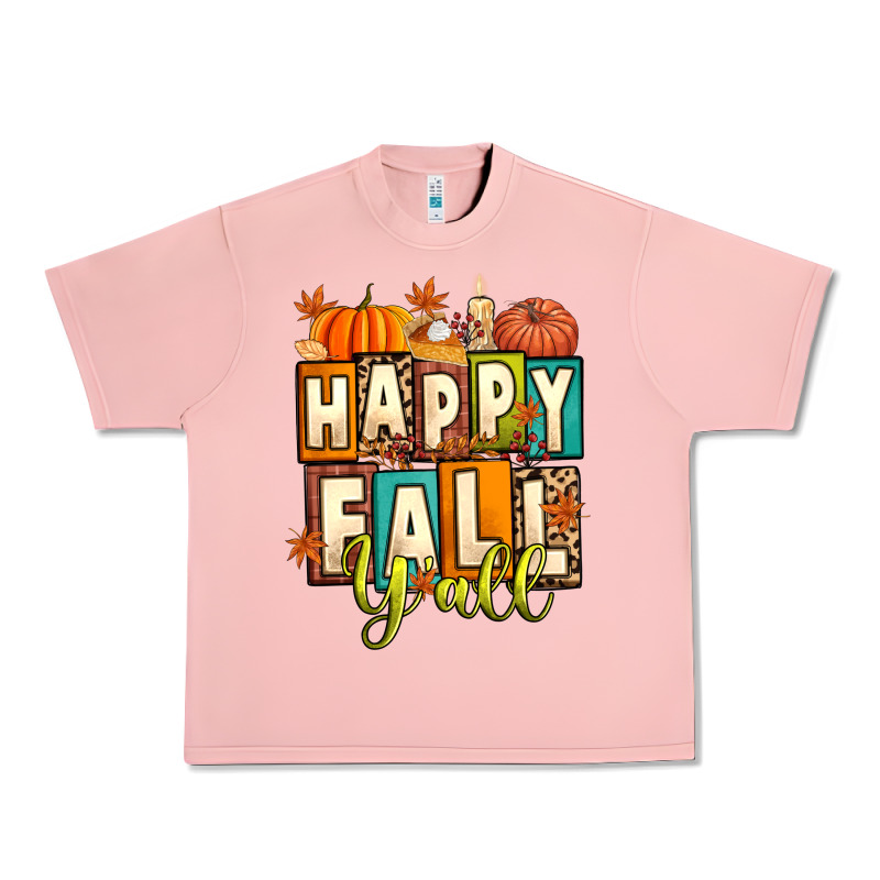 Happy Fall Y'all Urban Heavy Tee by Artiststas | Teevron