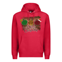 Cardinal Merry Christmas Apples Premium Hoodie - Bettercallsaul