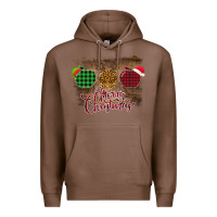 Chestnut Merry Christmas Apples Premium Hoodie - Bettercallsaul