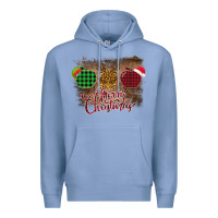 Colony Blue Merry Christmas Apples Premium Hoodie - Bettercallsaul
