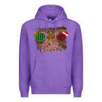 Purple Merry Christmas Apples Premium Hoodie - Bettercallsaul