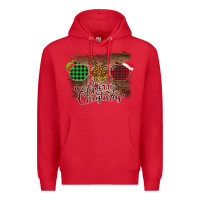 Red Merry Christmas Apples Premium Hoodie - Bettercallsaul