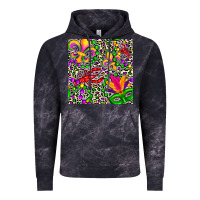 Cloud Black mardi gras crawfish leopard  seamless pattern Vintage Hoodie - FaDigitalArtStudio