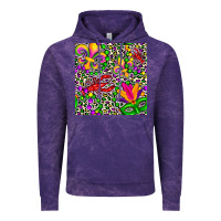 Cloud Purple mardi gras crawfish leopard  seamless pattern Vintage Hoodie - FaDigitalArtStudio