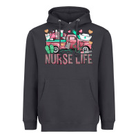 Smoke Nurse Life Truck Heavyweight Hoodie - BundleAndBundleShop