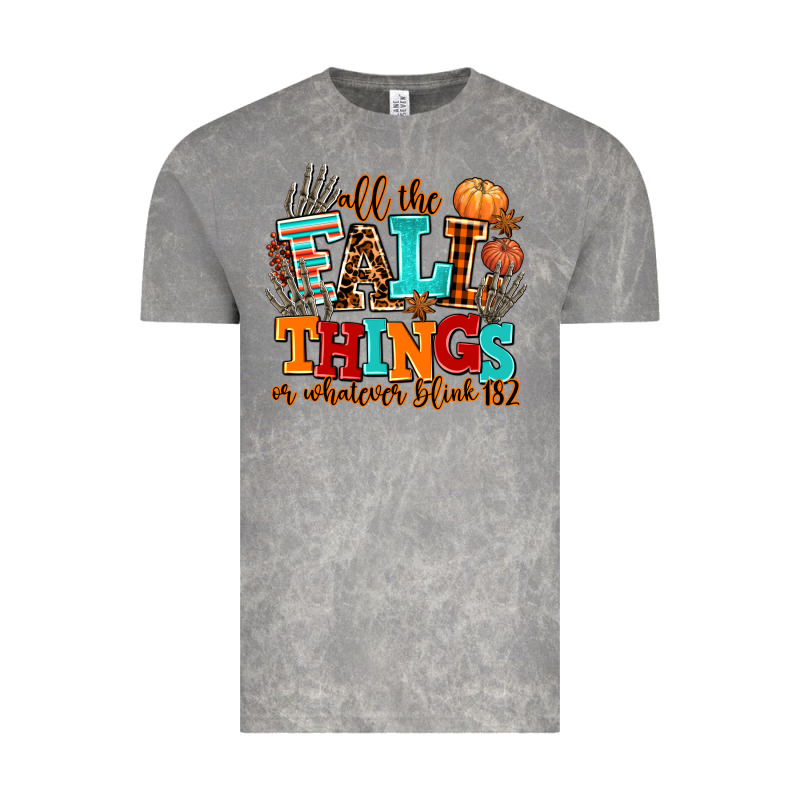 All The Fall Thıngs Or Whatever Vintage Tee by AdoDesignShop | Teevron