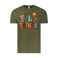Vintage Olive all the fall thıngs or whatever Vintage Tee - AdoDesignShop