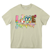 Mossy love summer with gnome Heavy Core Tee - Artiststas