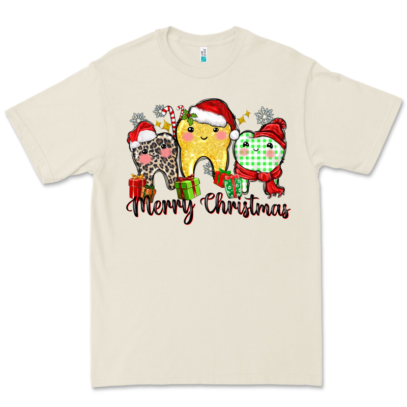 Merry Christmas Tooth Premium Tee by Zillion Design Studio | Teevron