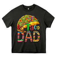 Asphalt taco dad Heavy Core Tee - RanaPortraitStore