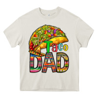 Taco Dad Heavy Core Tee | Teevron