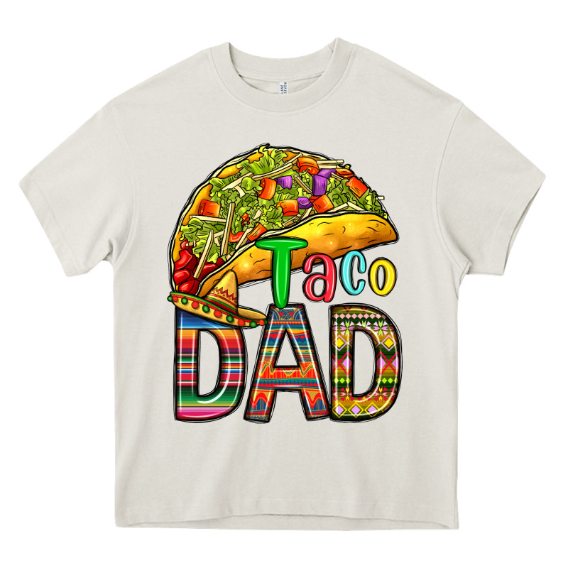 Taco Dad Heavy Core Tee by RanaPortraitStore | Teevron