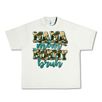Pistachio mama mom mommy bruh with arrow Urban Heavy Tee - AdoDesignShop