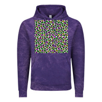 Cloud Purple mardi gras leopard  seamless pattern Vintage Hoodie - FaDigitalArtStudio