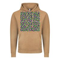 Mardi Gras Leopard  Seamless Pattern Vintage Hoodie | Teevron