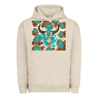 Pigment French Oak gemstone bull skull leopard Urban Hoodie - TumblerDesignByShophia
