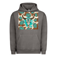 Pigment Tornado gemstone bull skull leopard Urban Hoodie - TumblerDesignByShophia