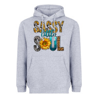 Heather Grey Sassy Little Soul Heavyweight Hoodie - BundleAndBundleShop