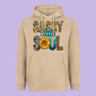 Sassy Little Soul Heavyweight Hoodie Designed By Bundleandbundleshop