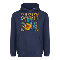 Navy Sassy Little Soul Heavyweight Hoodie - BundleAndBundleShop