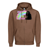Chestnut dont yell at me ill cry Zipper Hoodie - MaliasSmallBusiness