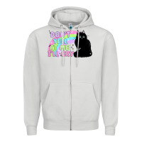Dove Grey dont yell at me ill cry Zipper Hoodie - MaliasSmallBusiness