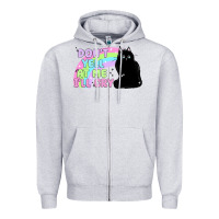 Heather Grey dont yell at me ill cry Zipper Hoodie - MaliasSmallBusiness