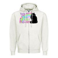 Oatmeal Heather dont yell at me ill cry Zipper Hoodie - MaliasSmallBusiness
