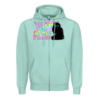 Seafoam dont yell at me ill cry Zipper Hoodie - MaliasSmallBusiness