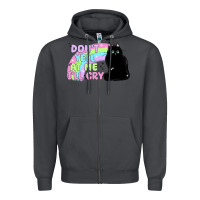 Smoke dont yell at me ill cry Zipper Hoodie - MaliasSmallBusiness
